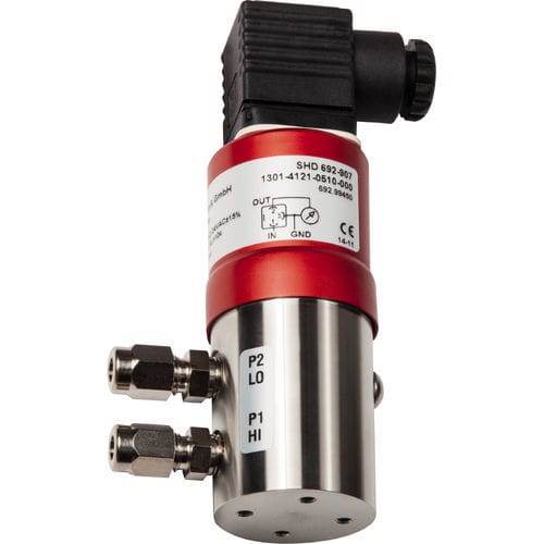 Differenzdruckmessumformer - SHD 692-U-916 - S+S Regeltechnik - Keramik / 4-20 mA / 0-10 V