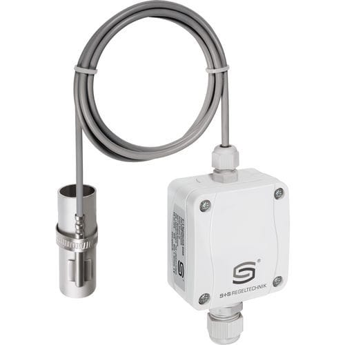 Temperaturmesswandler mit externem Sensor - ALTM2-U - S+S Regeltechnik - Pt1000 / Rohrmontiert / 0-10 V
