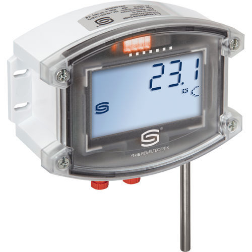 Temperaturmesswandler für Außenbereich - ATM2-ECATP LCD - S+S Regeltechnik - Pt1000 / wandmontiert / Aufputz