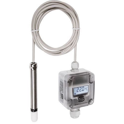 Pendel-Temperaturmesswandler - RPTM1-U LCD - S+S Regeltechnik - Pt1000 / 0-10 V / M12-Steckverbinder