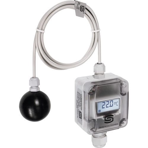 Feuchtkugel-Temperaturmesswandler - RPTM2-I LCD - S+S Regeltechnik - Pt1000 / Pendel / 4-20 mA