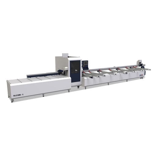 CNC-Bearbeitungszentrum / für Profile - ALCOR - I - OZMACHINE - 5-Achs / für Leichtmetall / für PVC