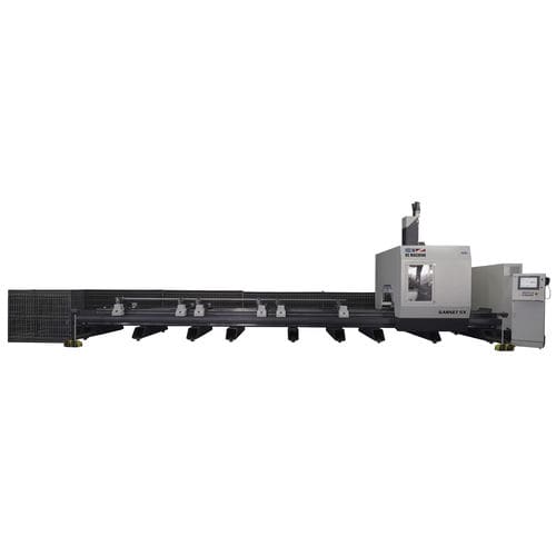 CNC-Bearbeitungszentrum / 5-Achs - GARNET 5X - OZMACHINE - für Stahl / für Aluminium / für PVC