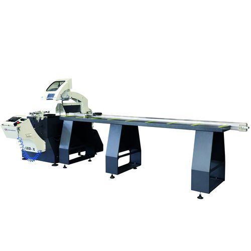 Cutter-Schneidemaschine - LEO X - OZMACHINE - für PVC / für Aluminium / Profil