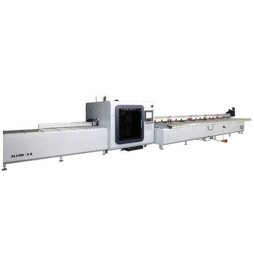 Bearbeitungs- und Schneidanlage / Mehrspindel - ALCOR II R - OZMACHINE - automatisch / CNC / für Aluminiumprofil