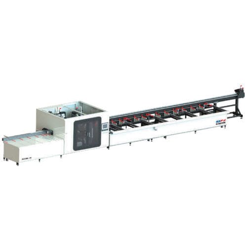 Bearbeitungs- und Schneidanlage / Mehrspindel - ALCOR IV - OZMACHINE - automatisch / CNC / für Aluminiumprofil