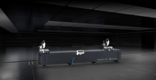 Kreissäge - GEMINI II M - OZMACHINE - für PVC / für Aluminium / Holz