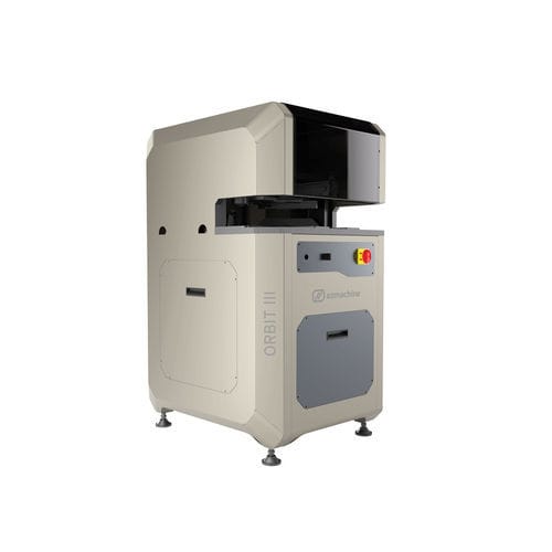 Halbautomatische Reinigungsanlage - ORBIT III - OZMACHINE - per Rotation/Rührung / für die Oberflächenbehandlung / Eck