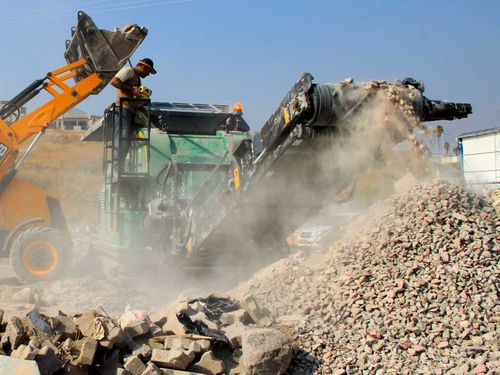 Backenbrecher - LEM TRACK 6040 - Komplet Italia srl - mobil / dieselbetrieben / auf Raupen