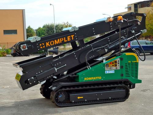 Bandförderer - TRACKED CONVEYOR BELT TB 3400 - Komplet Italia srl - horizontal / Transport / mobil