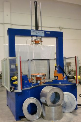 Automatische Bördelmaschine - SMM-1600 - Sheet Metal Men s.r.l. - motorisiert / hydraulisch / für Blech
