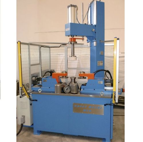 Halbautomatische Heftvorrichtung - SMM-200 - Sheet Metal Men s.r.l. - für Ölfilter / für Luftfilter