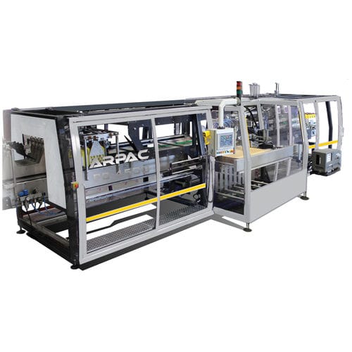 Kartonpacker Traypacker / zur Rundumetikettierung - PC-4500 - ARPAC Group - für Flaschen / kontinuierlich