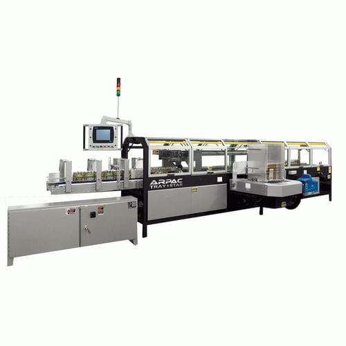 Traypacker zur Rundumetikettierung - TRAY★STAR™ TS-2100 - ARPAC Group - Hochgeschwindigkeit