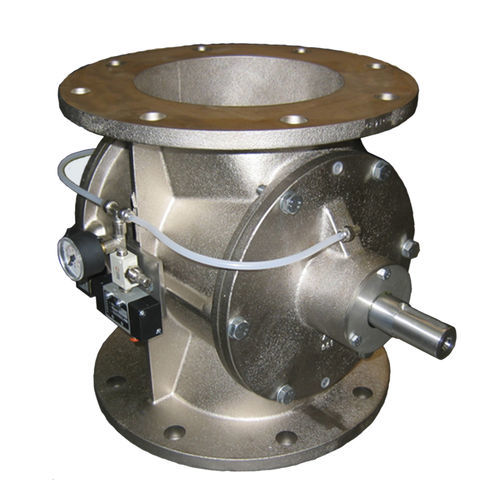Zellenradschleuse für pneumatische Förderung - VSD-VSTD - COMAV - für pulverförmiges Gut / Rundsockel / ATEX