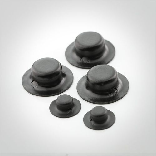Press-Fit-Kappe - 800x series - New Fasteners Are Here - rund / Stahl