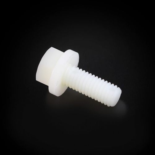 Sechskantschraube - WF series - New Fasteners Are Here - Schlitz / Kunststoff / korrosionsbeständig