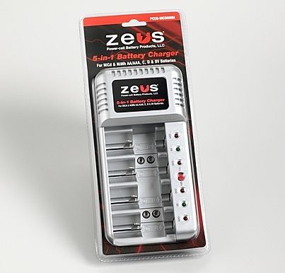 Steckbares Batterieladegerät - PCCG-NICGNIMH     - ZEUS Battery Products - Ni-Cd / NiMH / digital