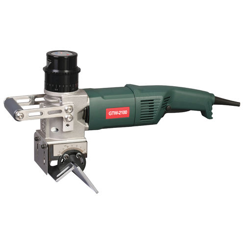 Elektrische Kantenfräsmaschine - GTW-2100 - Daesunggt co.,Ltd - Handgerät / für Blech / für Rohrenden