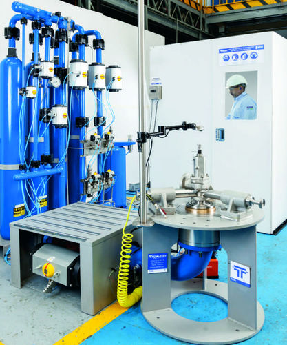 Druckprüfstand - Tecval - automatisiert