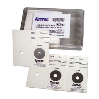 Probenhalter - Specacards - Specac Ltd