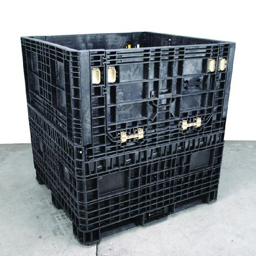 Kunststoff-Palettenbox - R454850-2-M-MX - RPP Containers - Lager / zusammenklappbar / Norm