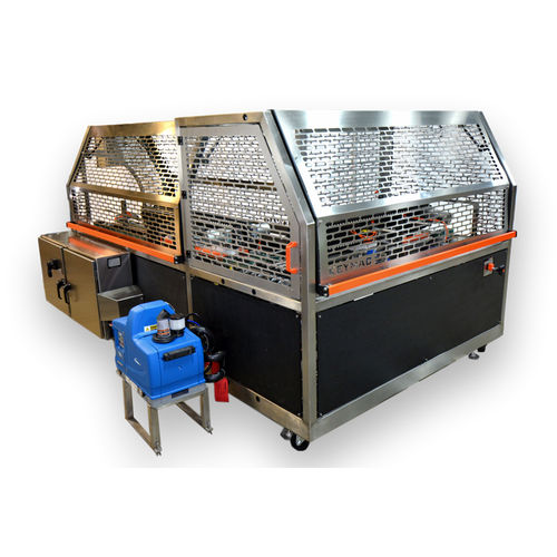 Faltschachtel-Verschließmaschine / 3-Laschen - KCCR , KCCS - Keymac Packaging Systems - Hotmelt-Klebstoff / vollautomatisch