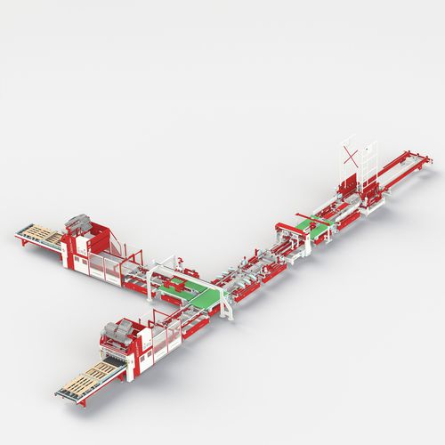 Produktionsanlage für Paletten - STANDARD 2 DUAL line - Störi Mantel - automatisch / kontinuierlich / modular