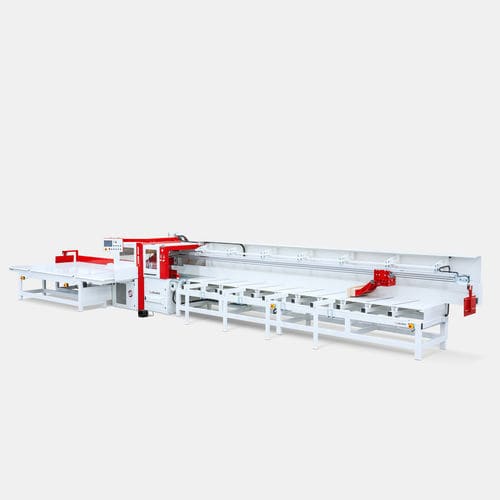 Querschneidende Sägemaschine - UKS 850 AUTOMAT - Störi Mantel - Kreis / Holz / automatisch