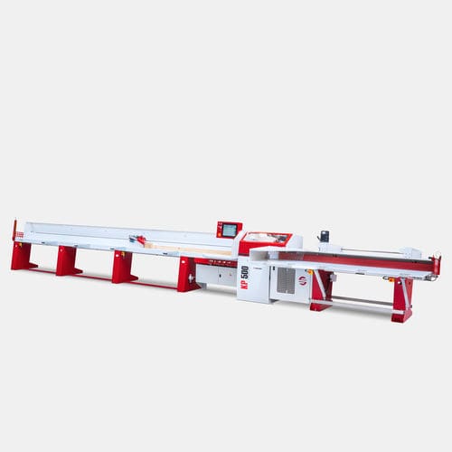 Querschneidende Sägemaschine - KP 500 Optim - Störi Mantel - Kreis / Holz / automatisch