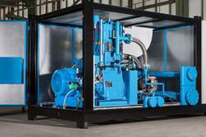 Kolbenkompressor - TEW series - Mehrer Compression GmbH - Luft / mit Elektromotor / stationär