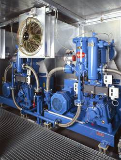 Kolbenkompressor - TEL series - Mehrer Compression GmbH - Luft / mit Elektromotor / stationär