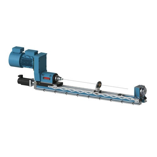 Tieflochbohreinheit - ECPP 40-800 - SUHNER Schweiz AG - elektrisch / horizontal