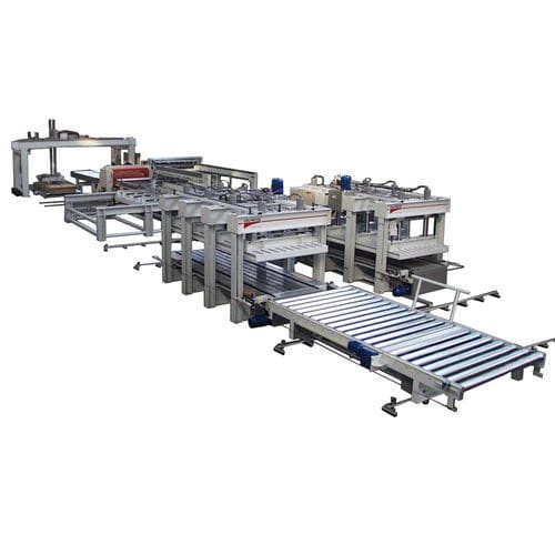 Hydraulische Pressenstraße - ITALPRESSE - Form / Tür / automatisch
