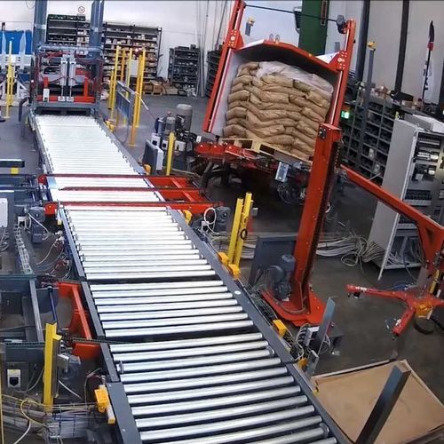 Transfersystem für Paletten - V-Shape Logy - TOPPY SRL
