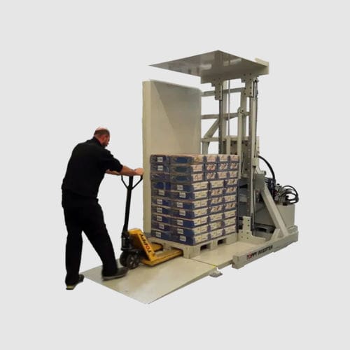 Elektrischer Kipper - Inverter Floor Level - TOPPY SRL - Paletten / stationär / 180°