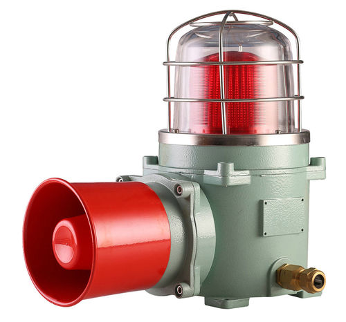 Sirene / LED -Alarmleuchte - AESL-150 series - MA Safety Signal Co.,Ltd. - elektronisch / ex-geschützt / stoßfest