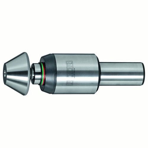 Rotierende Zentrierspitze - Type DA-K - ROTOR TOOL - mit Druckanzeige durch Farbringe