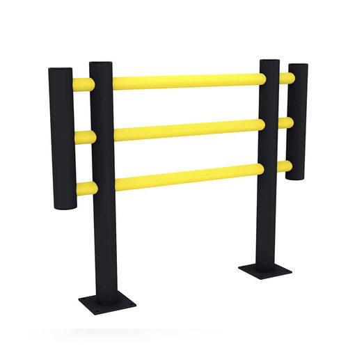 Schutzschranke - DFFS-FU series - Dancop International GmbH - für Maschinenschutz / tragbar / 3 Schienen