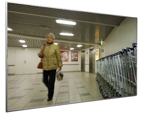 Sicherheitsspiegel - IP AC series - Dancop International GmbH - plan / Acryl / mit Rahmen