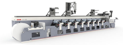 Inline-Flexodruckmaschine - EF - MPS Systems - 8-Farben / für Etiketten / für Verpackung