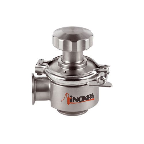 Ventil mit Radialmembran - INOXPA - manuell / pneumatisch / für flansch