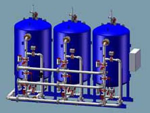 Druckfilteranlage - GFH - Evoqua Water Technologies - für Wasser