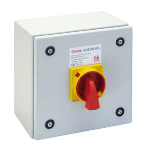 Feuerbeständiger Lasttrennschalter - F-600 Steel enclosure 25-250A - GAVE ELECTRO - Industrie
