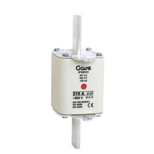 NH-Sicherung - Knife fuses NH - GAVE ELECTRO - Kurzschlussschutz / Typ gG