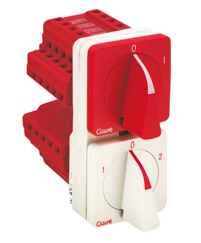 Auswahlschalter - Special switches (under request) - GAVE ELECTRO - mehrpolig / elektromechanisch / Sicherheit