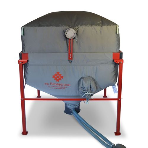 Flexibler Silo - HPS Ratio - SILOTEC - mit konischem Boden / horizontal / für Pellets