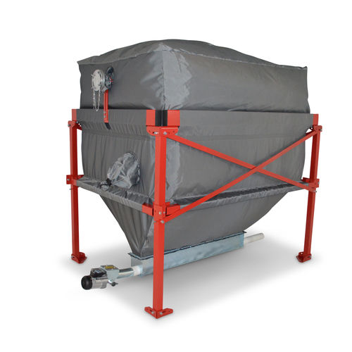 Flexibler Silo - BPS - SILOTEC - mit Extraktor / für Holzpellets / zum Füllen