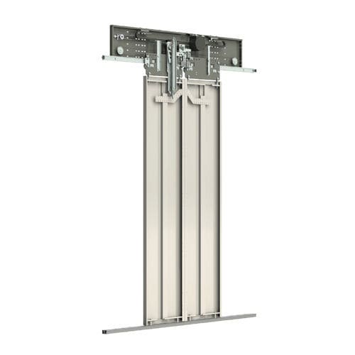 Schiebetür - J2511-C2A - Shenzhen Inovance Technology Co., LTD - Metall / für den Innenbereich / Sicherheit