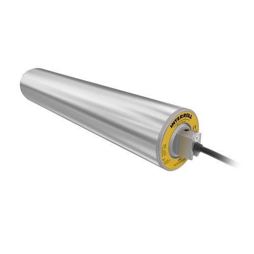 Asynchron-Trommelmotor - 80 series - Interroll - einphasig/dreiphasig / mit Riemenantrieb / für leichte Anwendungen